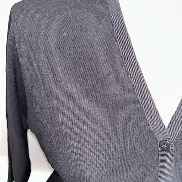 DKNY Black Button Down Blouse - Picture 3 of 5